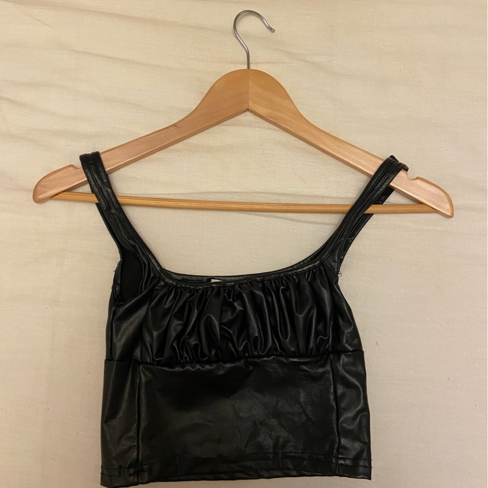 Isabelle’s cabinet small leather top